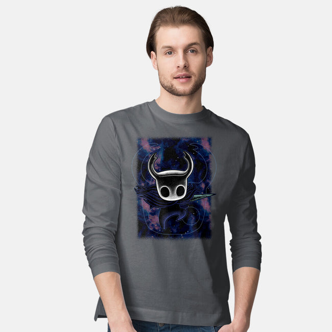 The Knight Shadow Nebula-Mens-Long Sleeved-Tee-Astrobot Invention