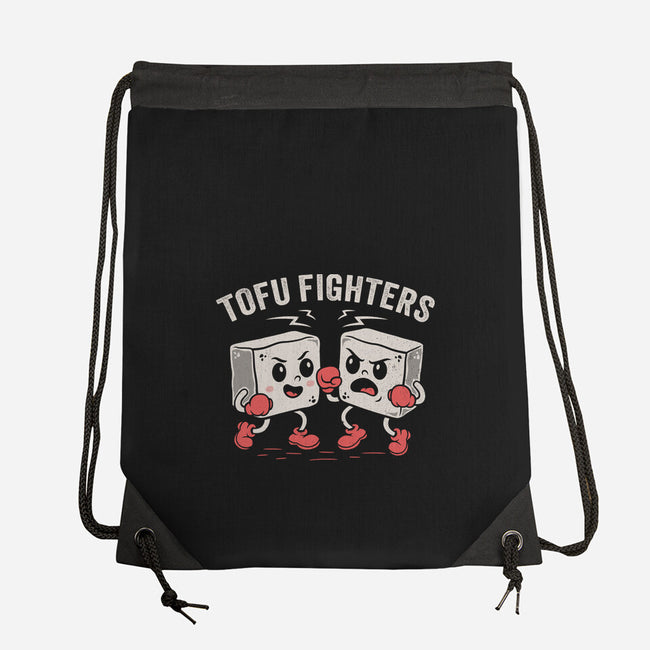 Tofu Fighters-None-Drawstring-Bag-Nemons