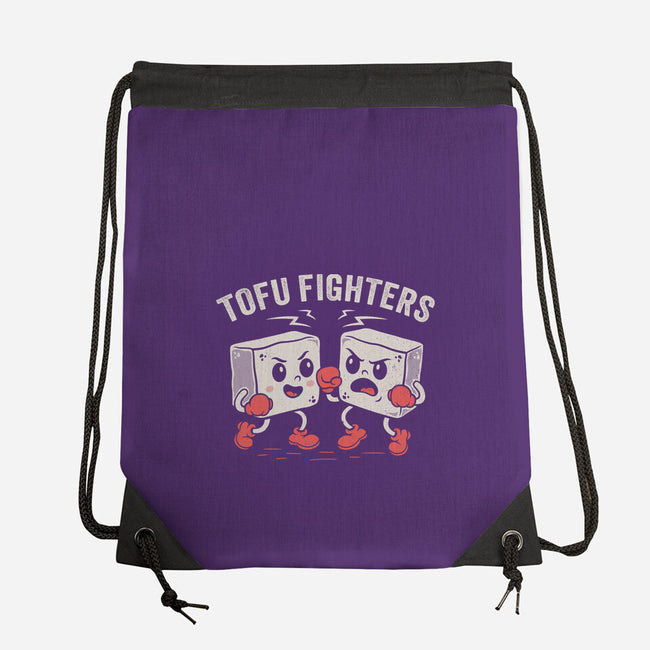 Tofu Fighters-None-Drawstring-Bag-Nemons