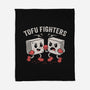 Tofu Fighters-None-Fleece-Blanket-Nemons