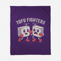 Tofu Fighters-None-Fleece-Blanket-Nemons