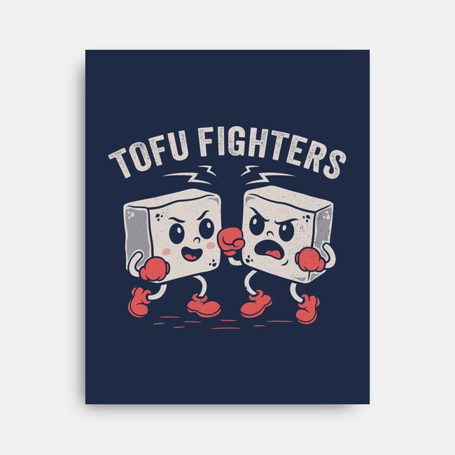 Tofu Fighters-None-Stretched-Canvas-Nemons