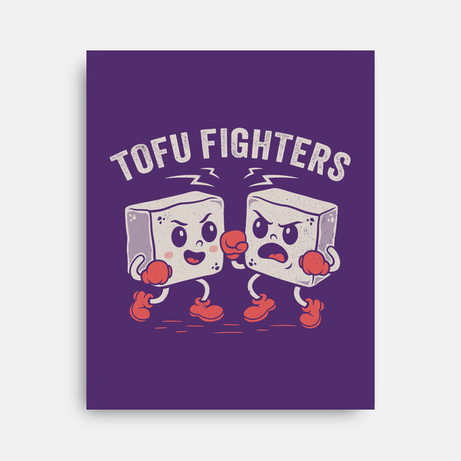 Tofu Fighters-None-Stretched-Canvas-Nemons