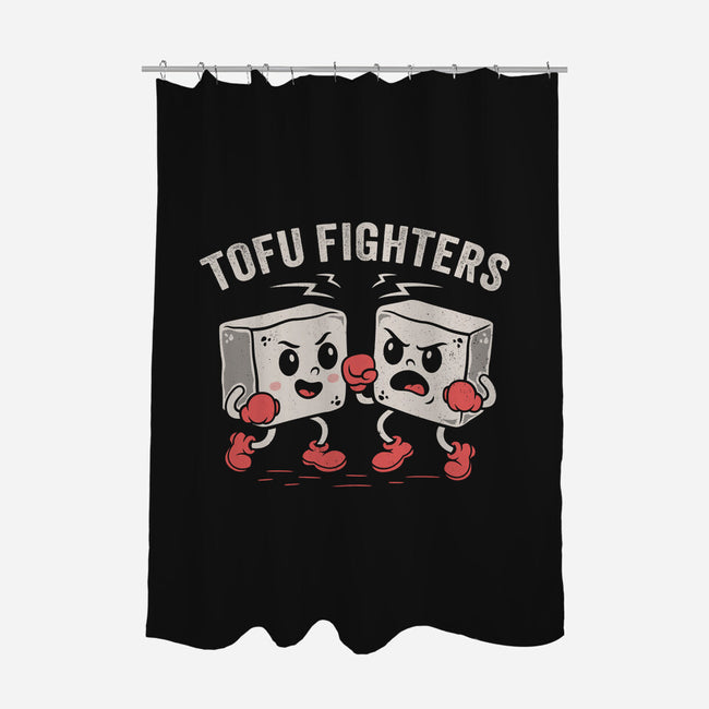 Tofu Fighters-None-Polyester-Shower Curtain-Nemons