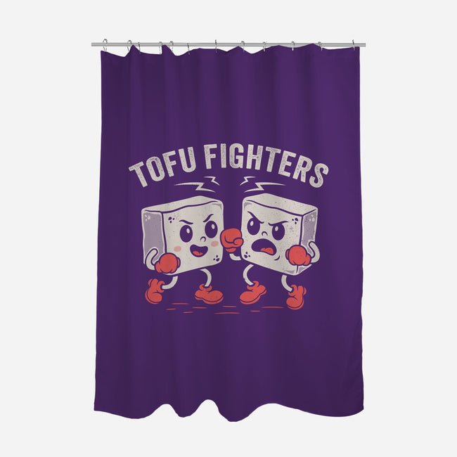 Tofu Fighters-None-Polyester-Shower Curtain-Nemons