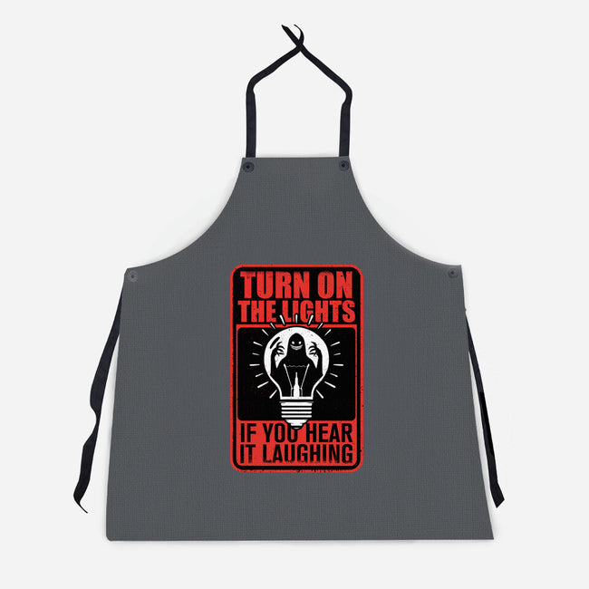 Horror Signs Darkness Creatures-Unisex-Kitchen-Apron-Studio Mootant