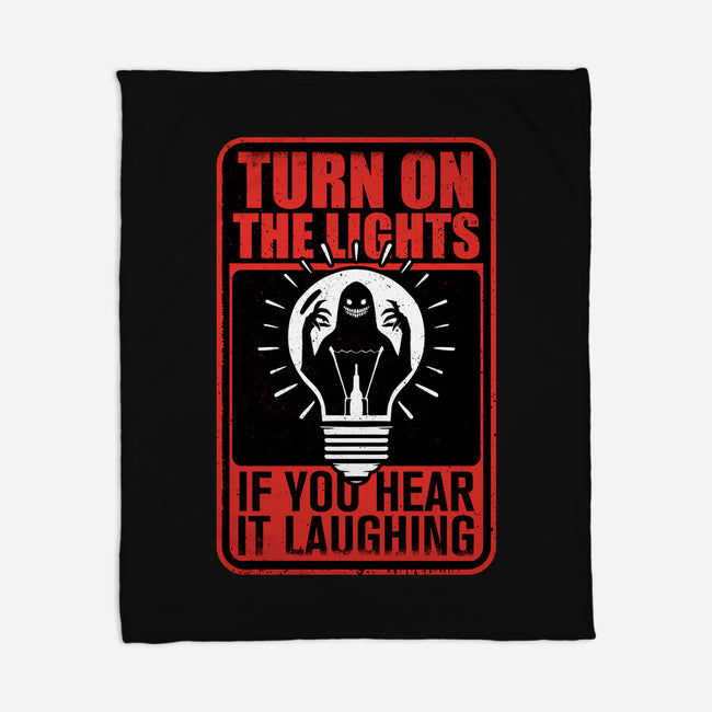 Horror Signs Darkness Creatures-None-Fleece-Blanket-Studio Mootant