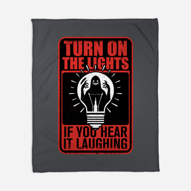 Horror Signs Darkness Creatures-None-Fleece-Blanket-Studio Mootant