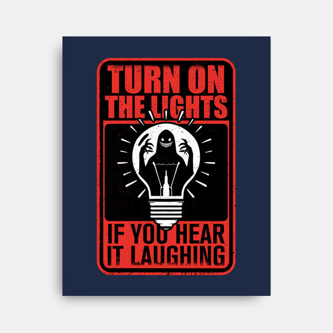 Horror Signs Darkness Creatures-None-Stretched-Canvas-Studio Mootant