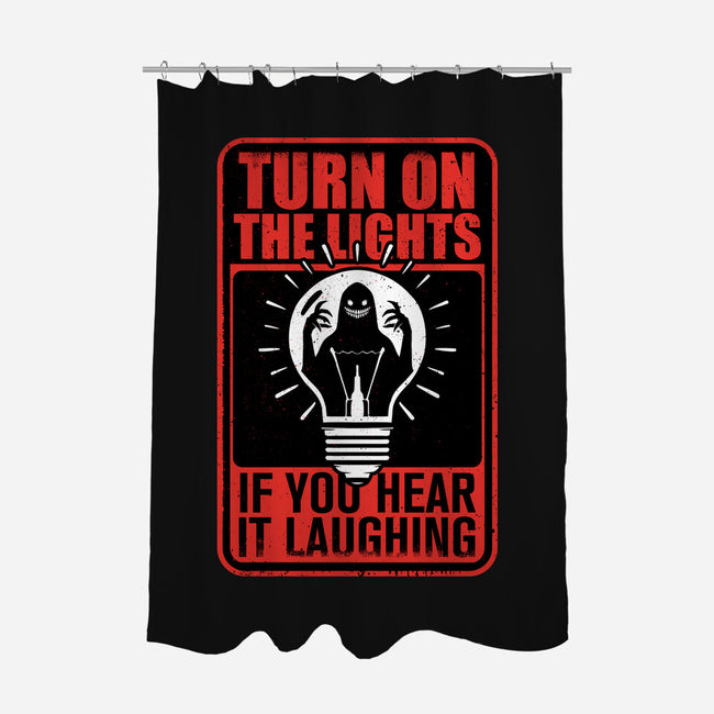 Horror Signs Darkness Creatures-None-Polyester-Shower Curtain-Studio Mootant