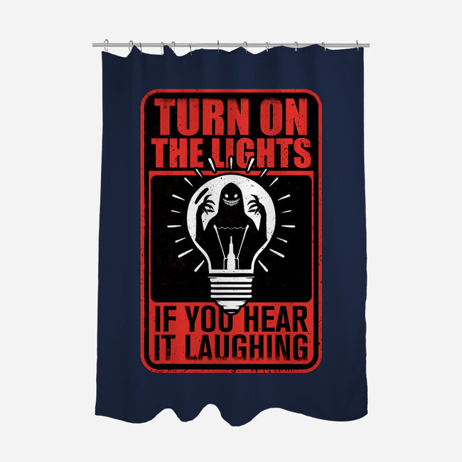 Horror Signs Darkness Creatures-None-Polyester-Shower Curtain-Studio Mootant
