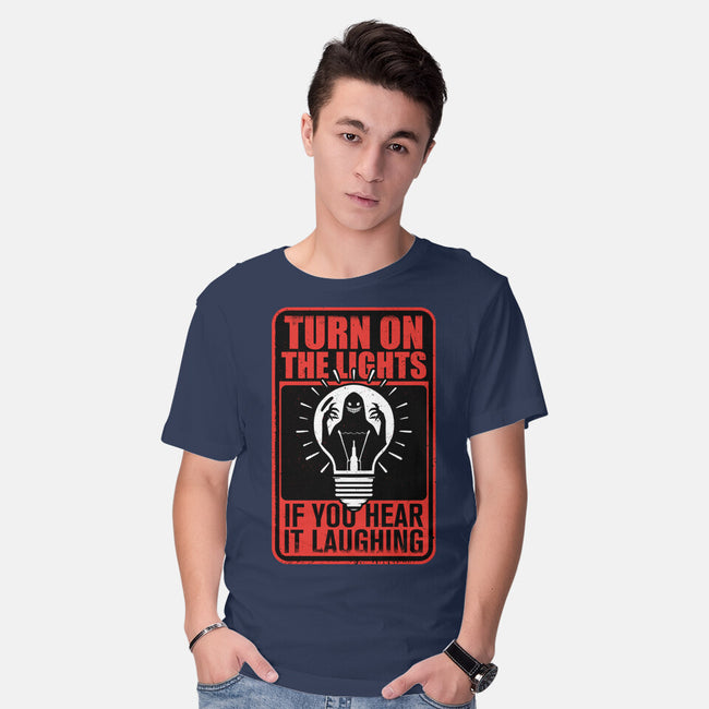 Horror Signs Darkness Creatures-Mens-Basic-Tee-Studio Mootant