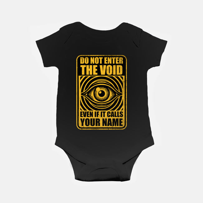 Horror Signs Call Void-Baby-Basic-Onesie-Studio Mootant