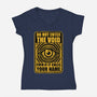 Horror Signs Call Void-Womens-V-Neck-Tee-Studio Mootant
