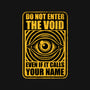 Horror Signs Call Void-None-Glossy-Sticker-Studio Mootant