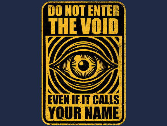 Horror Signs Call Void