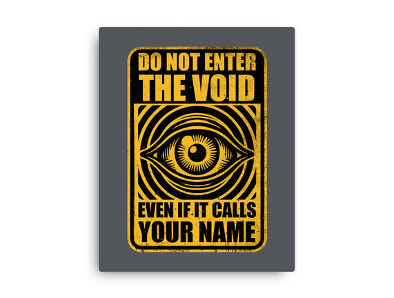 Horror Signs Call Void