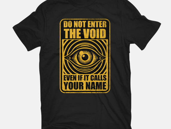 Horror Signs Call Void