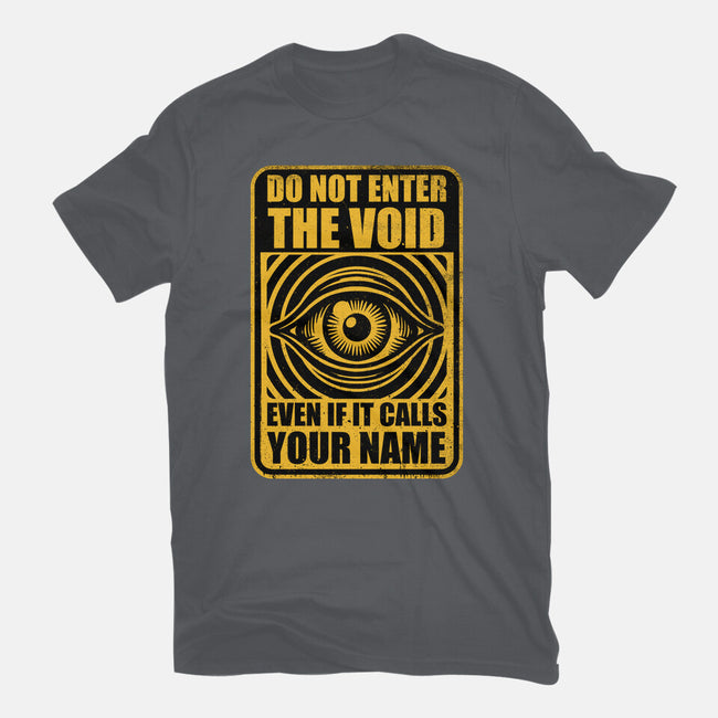 Horror Signs Call Void-Womens-Basic-Tee-Studio Mootant
