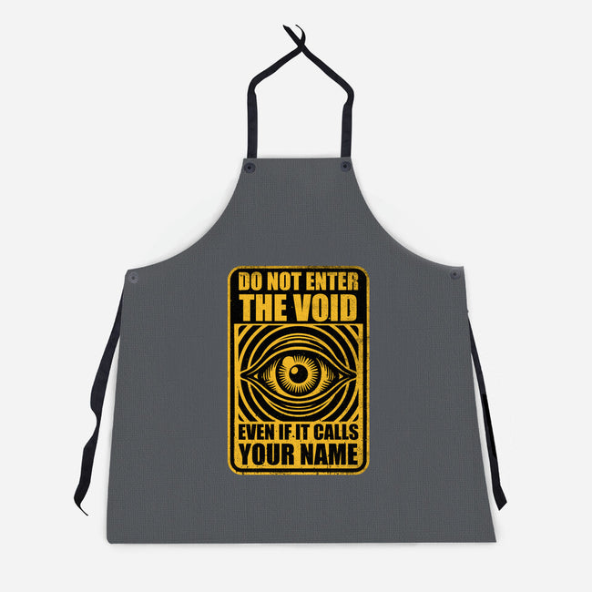 Horror Signs Call Void-Unisex-Kitchen-Apron-Studio Mootant