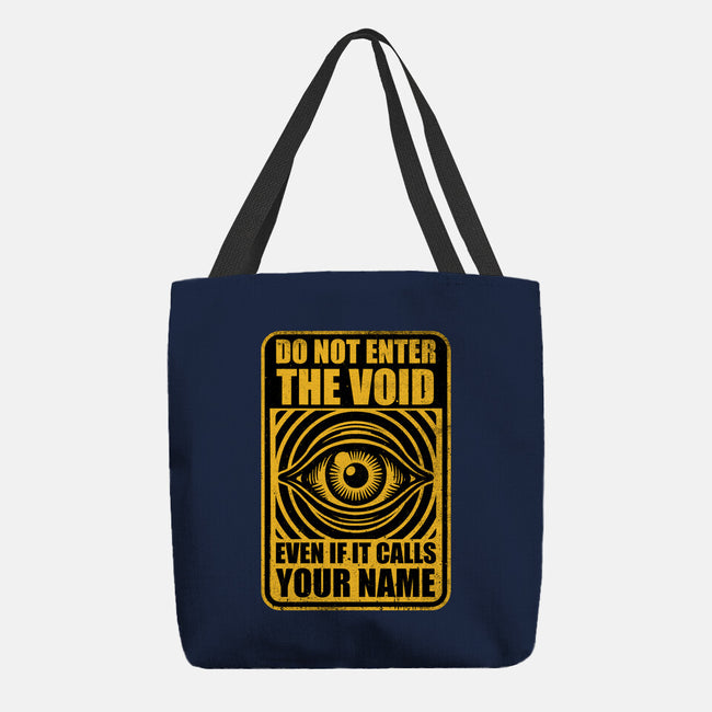 Horror Signs Call Void-None-Basic Tote-Bag-Studio Mootant