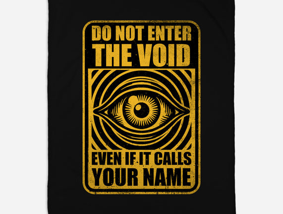 Horror Signs Call Void