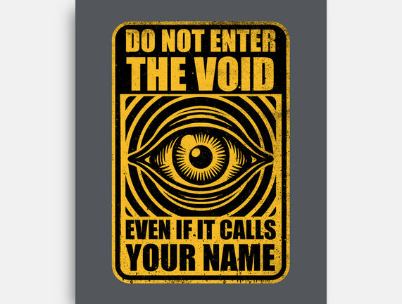 Horror Signs Call Void
