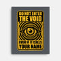 Horror Signs Call Void-None-Stretched-Canvas-Studio Mootant