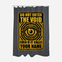 Horror Signs Call Void-None-Polyester-Shower Curtain-Studio Mootant