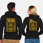 Horror Signs Call Void-Unisex-Zip-Up-Sweatshirt-Studio Mootant