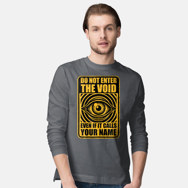 Horror Signs Call Void-Mens-Long Sleeved-Tee-Studio Mootant