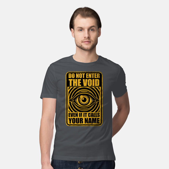 Horror Signs Call Void-Mens-Premium-Tee-Studio Mootant