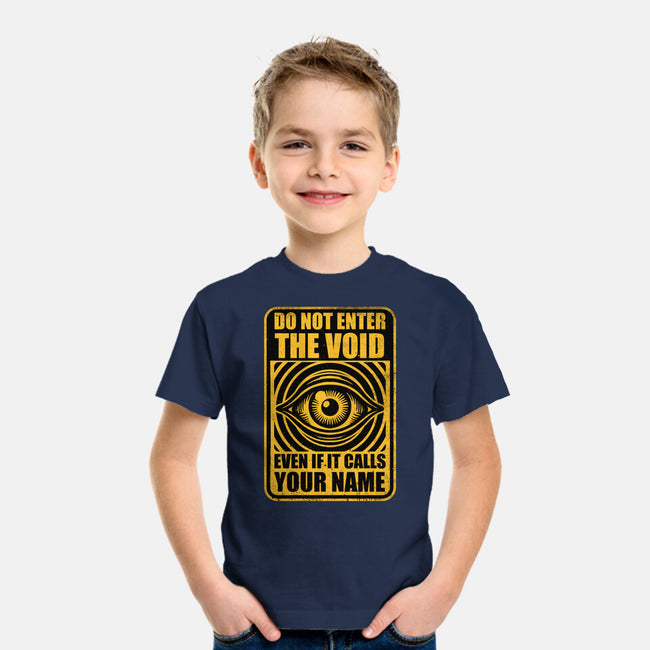 Horror Signs Call Void-Youth-Basic-Tee-Studio Mootant