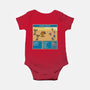Mighty Morphin Fantasy-Baby-Basic-Onesie-raffaus