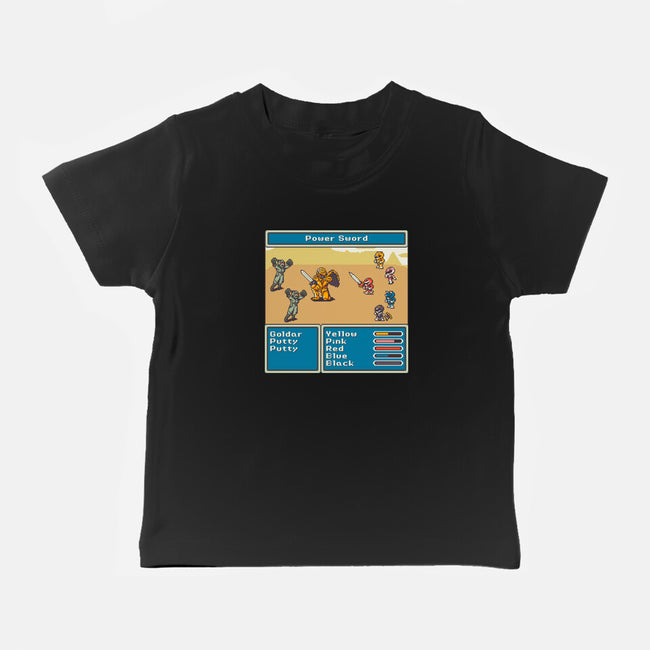 Mighty Morphin Fantasy-Baby-Basic-Tee-raffaus