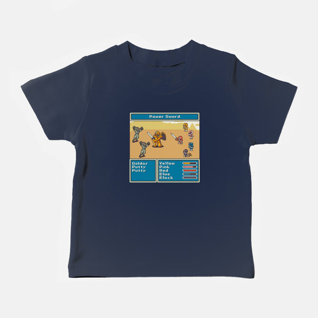 Mighty Morphin Fantasy-Baby-Basic-Tee-raffaus