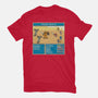 Mighty Morphin Fantasy-Womens-Fitted-Tee-raffaus
