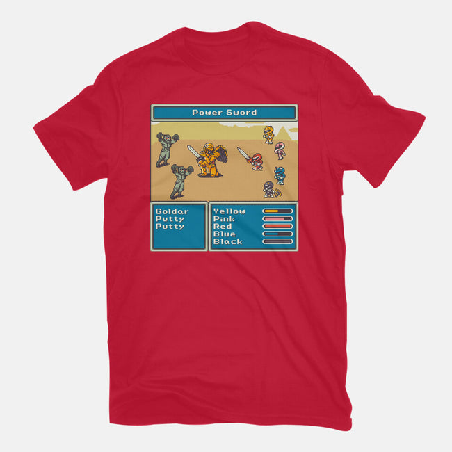 Mighty Morphin Fantasy-Mens-Heavyweight-Tee-raffaus