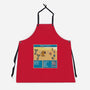 Mighty Morphin Fantasy-Unisex-Kitchen-Apron-raffaus
