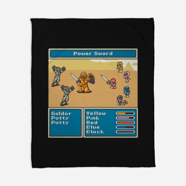 Mighty Morphin Fantasy-None-Fleece-Blanket-raffaus