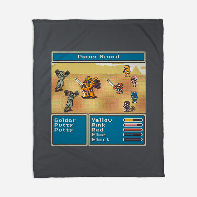 Mighty Morphin Fantasy-None-Fleece-Blanket-raffaus