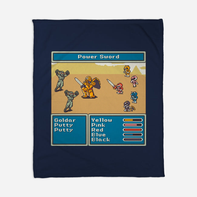 Mighty Morphin Fantasy-None-Fleece-Blanket-raffaus