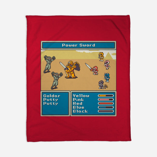 Mighty Morphin Fantasy-None-Fleece-Blanket-raffaus