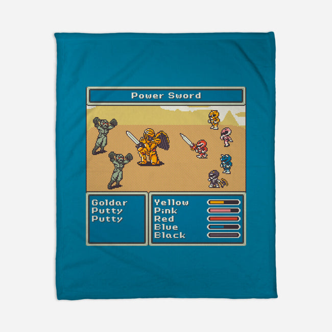 Mighty Morphin Fantasy-None-Fleece-Blanket-raffaus