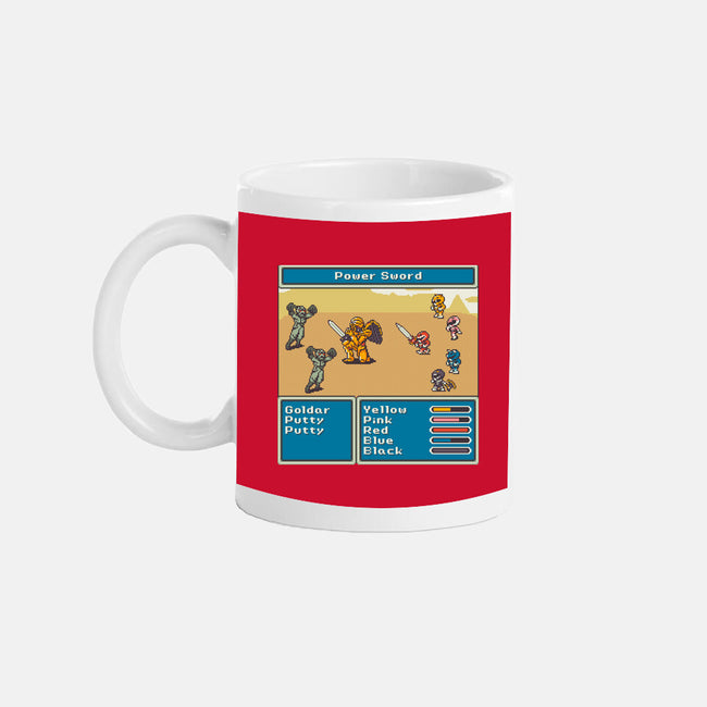 Mighty Morphin Fantasy-None-Mug-Drinkware-raffaus