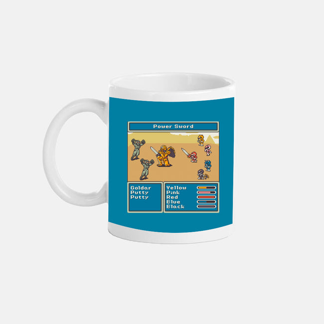 Mighty Morphin Fantasy-None-Mug-Drinkware-raffaus