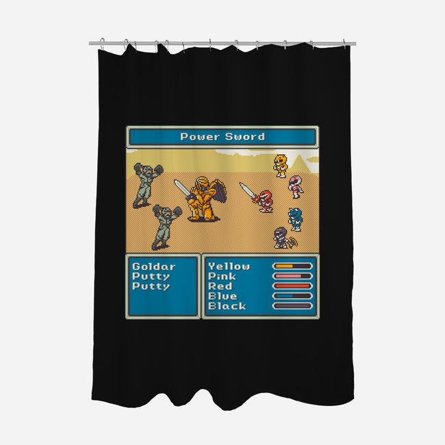 Mighty Morphin Fantasy-None-Polyester-Shower Curtain-raffaus