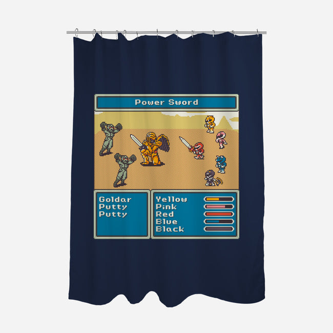 Mighty Morphin Fantasy-None-Polyester-Shower Curtain-raffaus