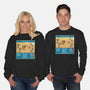 Mighty Morphin Fantasy-Unisex-Crew Neck-Sweatshirt-raffaus