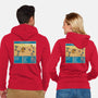 Mighty Morphin Fantasy-Unisex-Zip-Up-Sweatshirt-raffaus